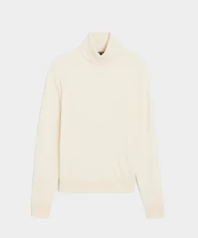 Cashmere Turtleneck in Bisque