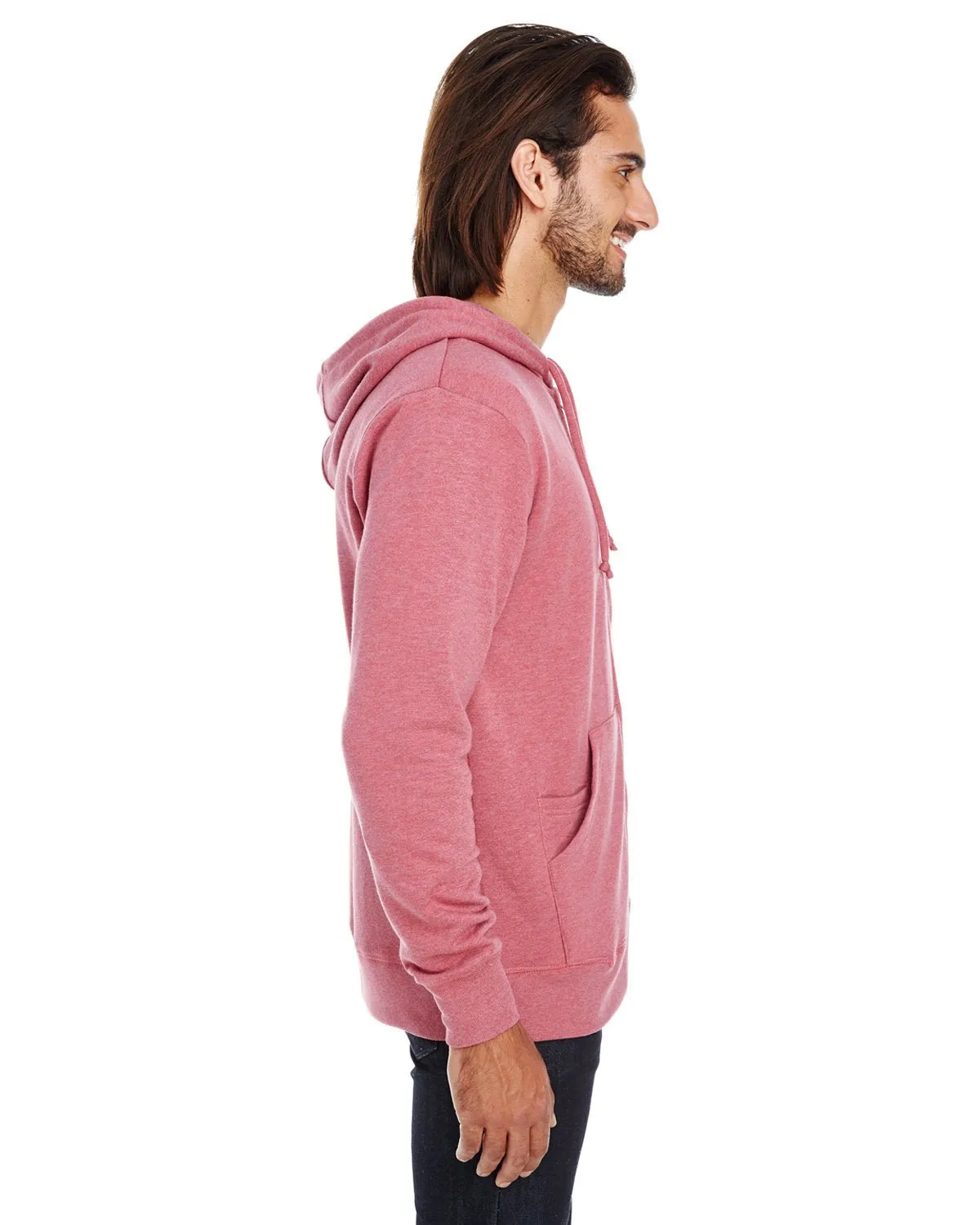 321Z-Threadfast Apparel-CARDINAL HEATHER