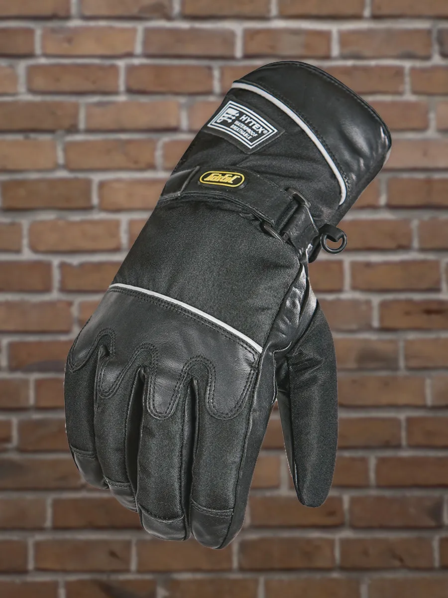 #337 Men's Wateproof Textile & Leather Gauntlet Glove