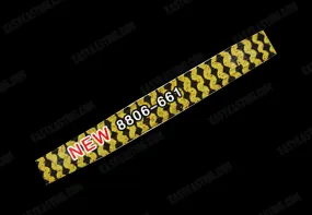 8806-661  Light Yellow \ Red Flake