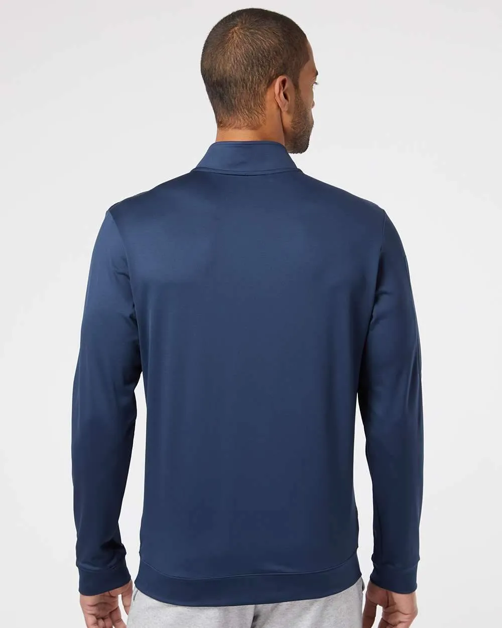 adidas - Men's Performance Texture Quarter-Zip Pullover