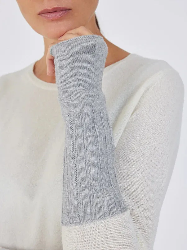 Alexine Cashmere Fingerless Gloves