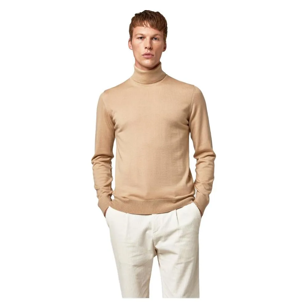 Alpha Studio Beige Cashmere Sweater