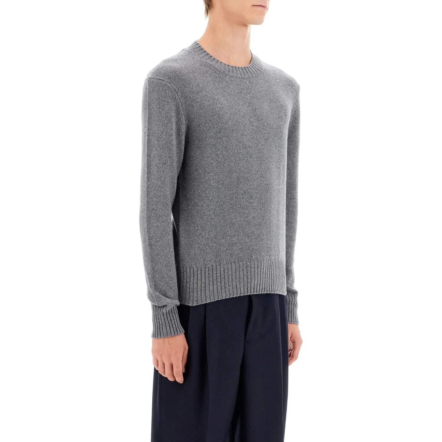 Ami Alexandre Matiussi cashmere crewneck pullover