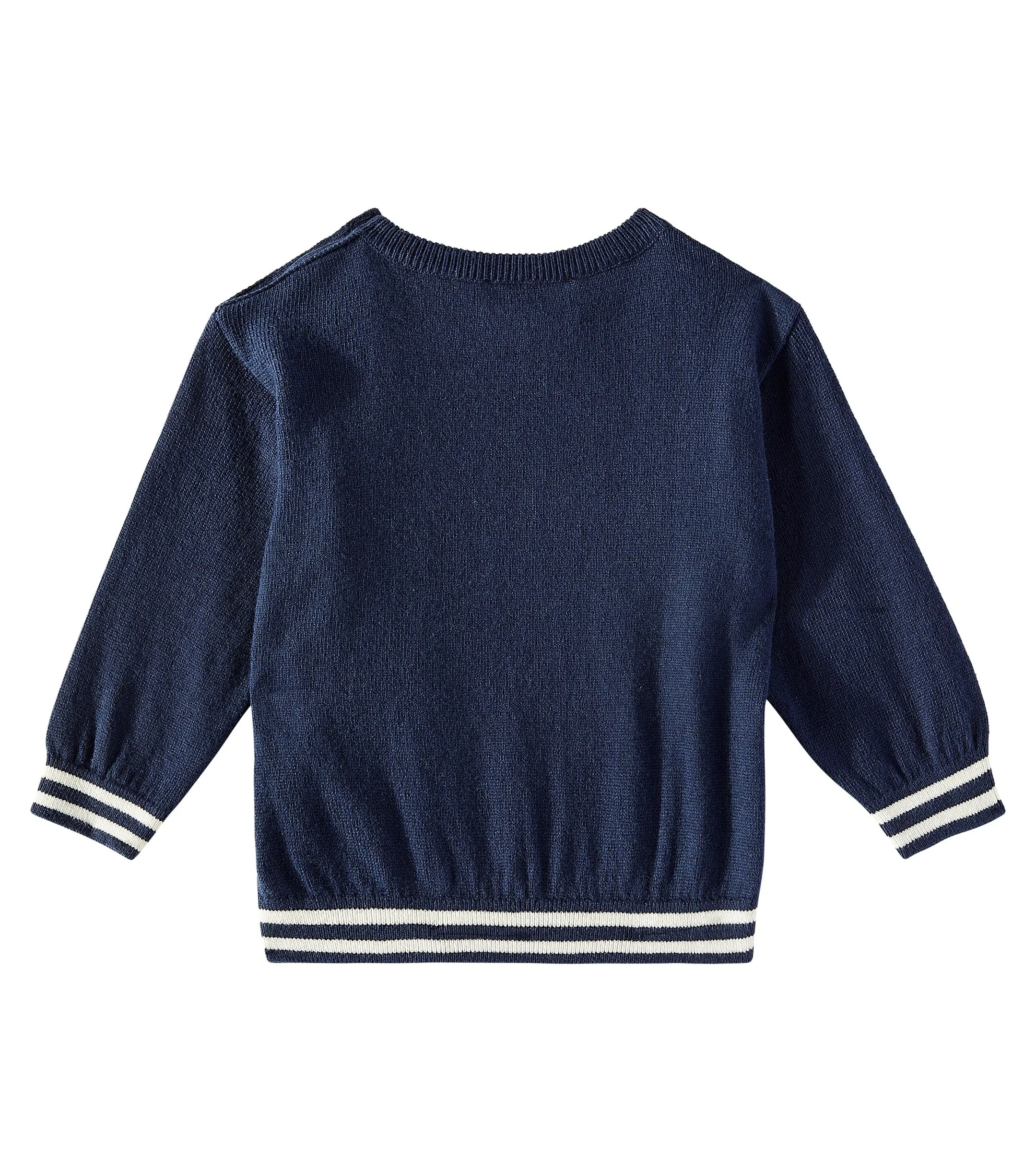 Baby Teddy cotton and wool sweater