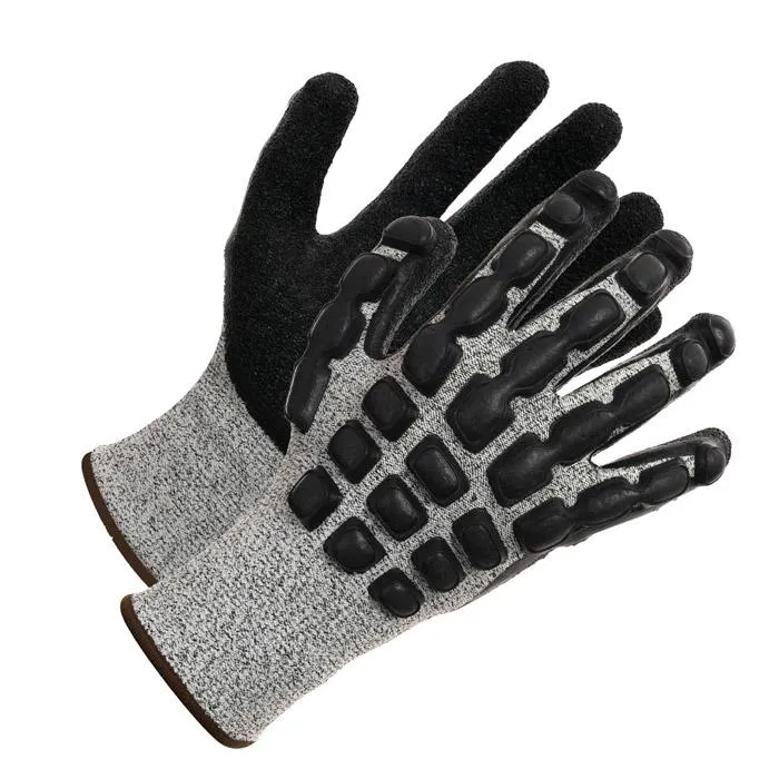 Backhand Cut Resistant Gloves with HPPE Composite Liner