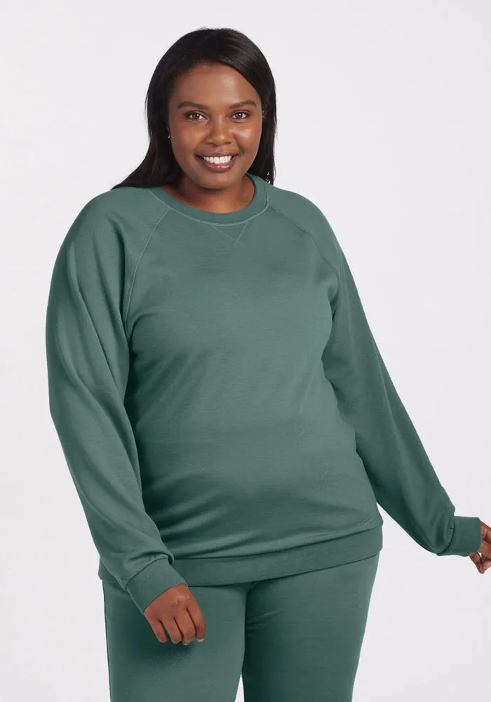 Bailey Crewneck Sweatshirt - Duck Green