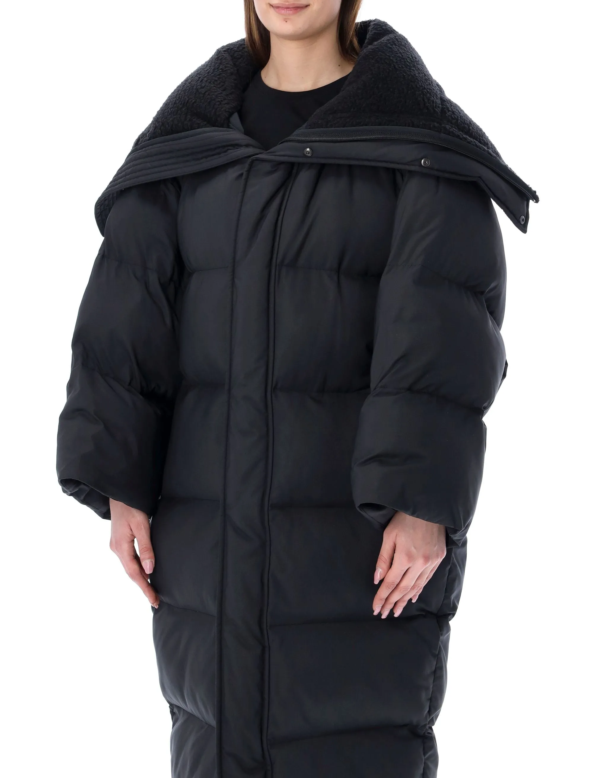 Balenciaga Hooded Puffer Coat