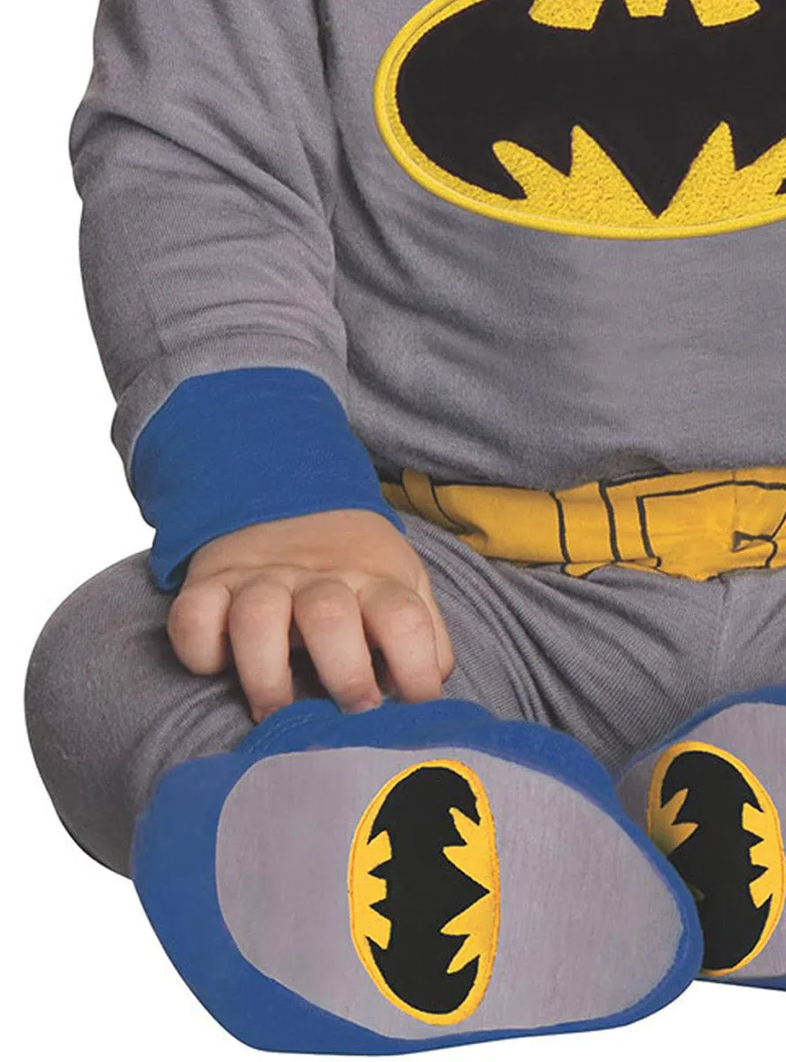 Batman Baby Boys DC Comics Grey Costume Onesie