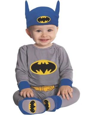 Batman Baby Boys DC Comics Grey Costume Onesie