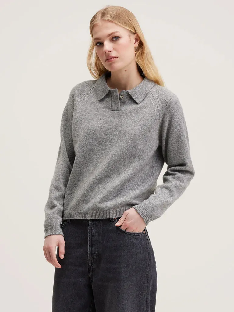 Bellerose Amerty Sweater in Heather Grey