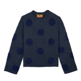 Brain Dead Teddy Fur Dot Knit Sweater