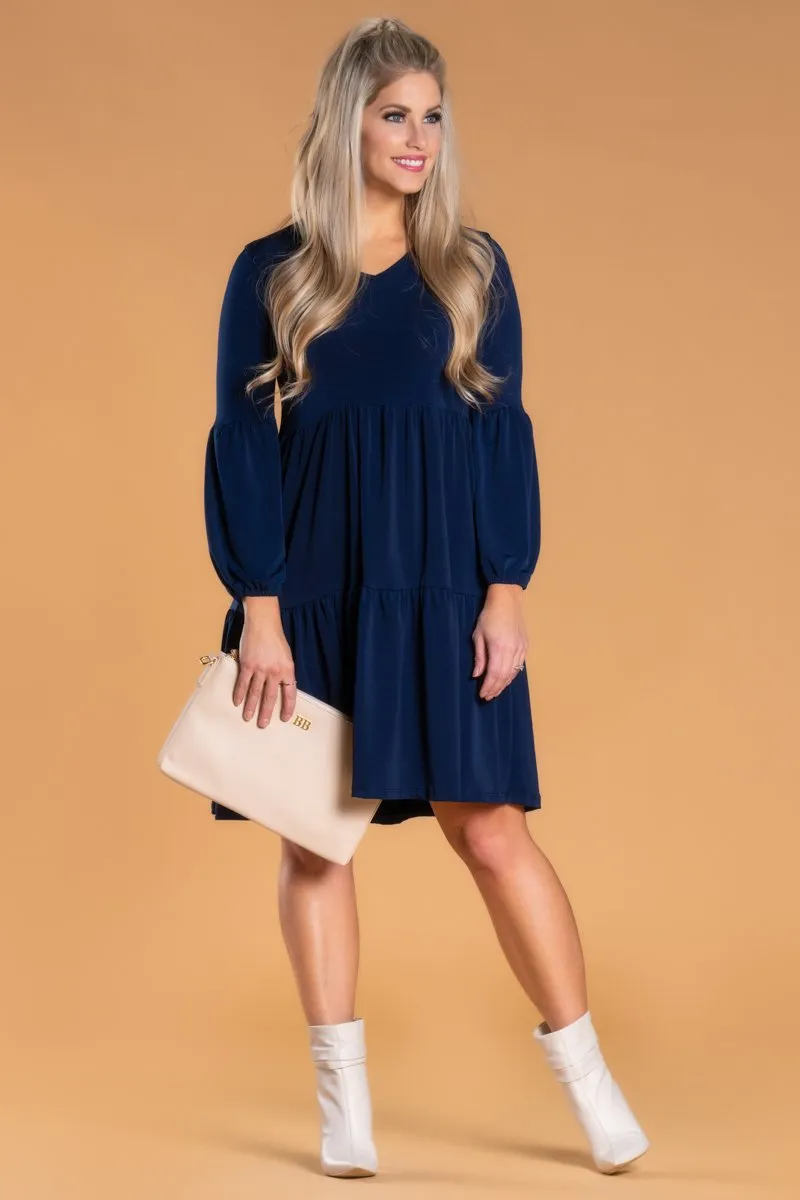 Brigitte Brianna Ruffle Tier Dress