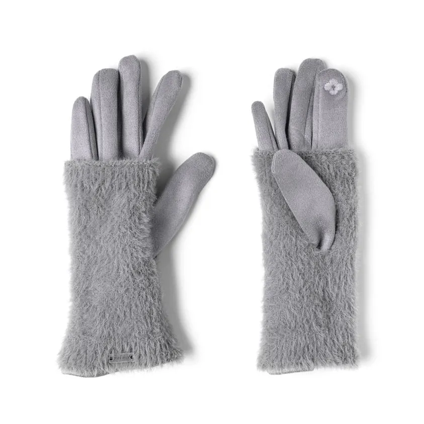 Bristol 2 in 1 Fingerless Gloves - Grey