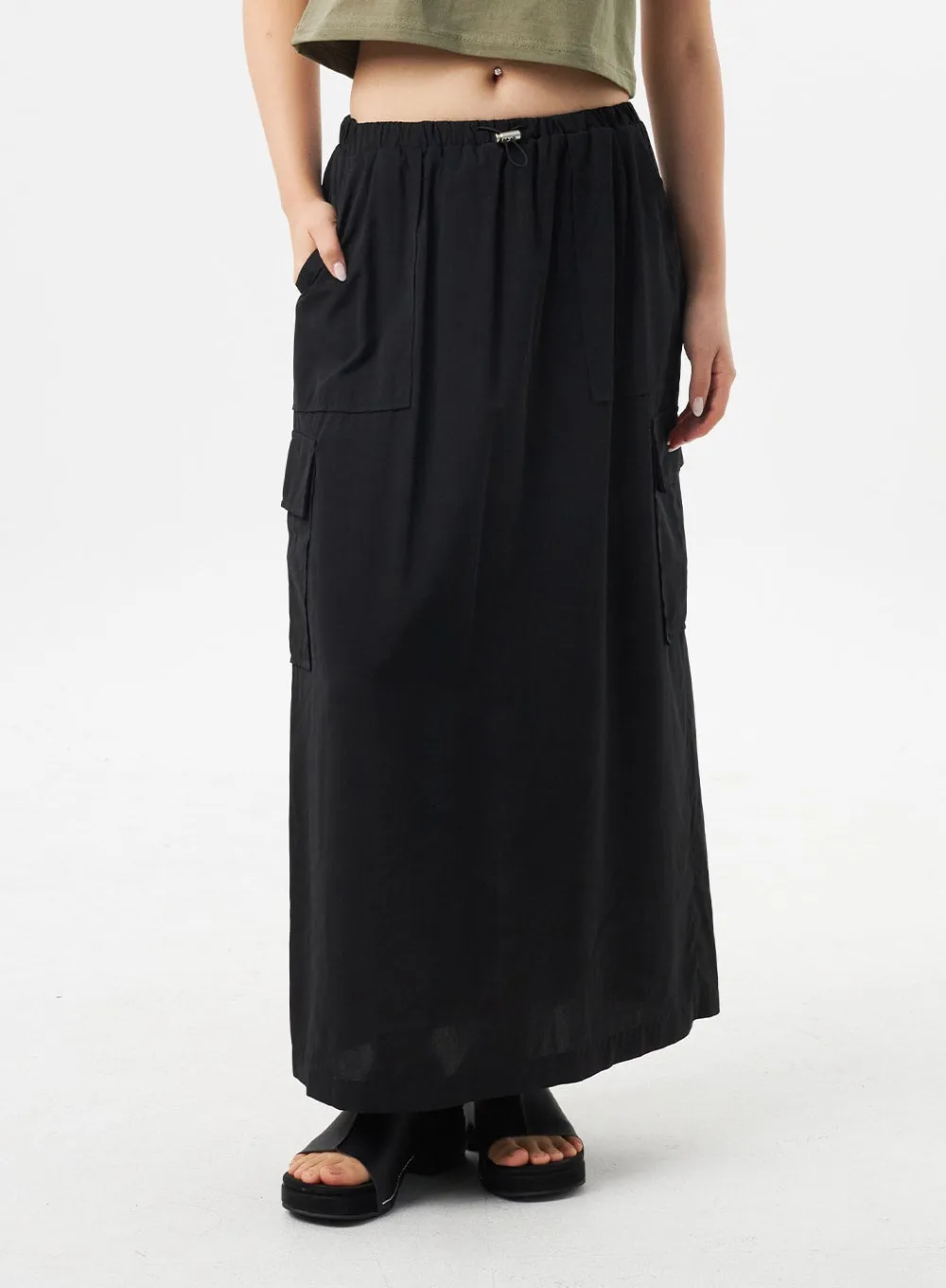 Cargo Maxi Skirt CU302