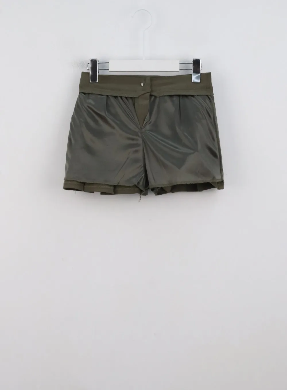 Cargo Pleated Mini Skirt CL326