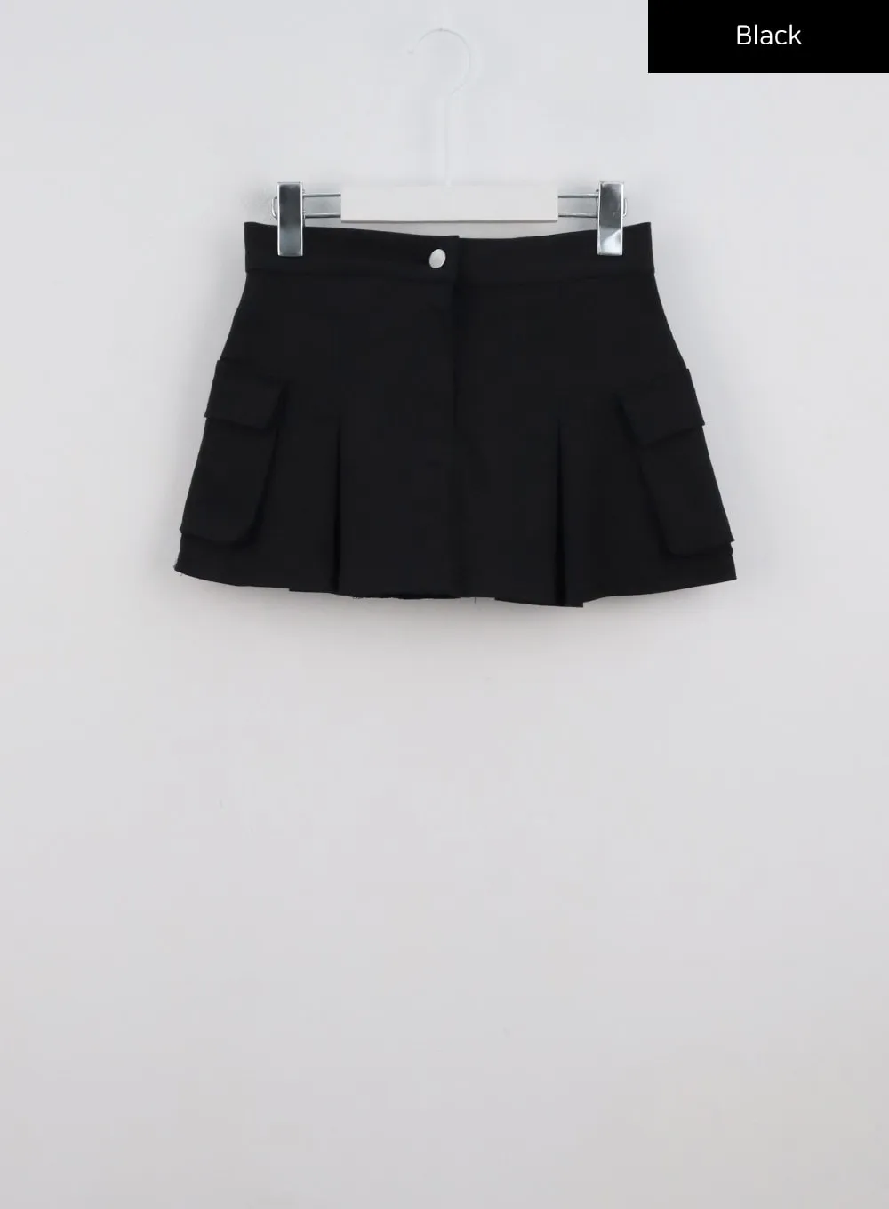 Cargo Pleated Mini Skirt CL326