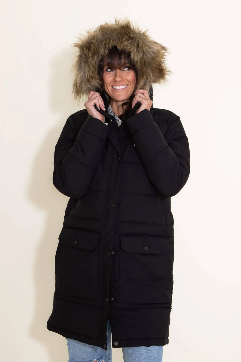 Carhartt Montana Insulated Coat for Women in Black | 105456-N04