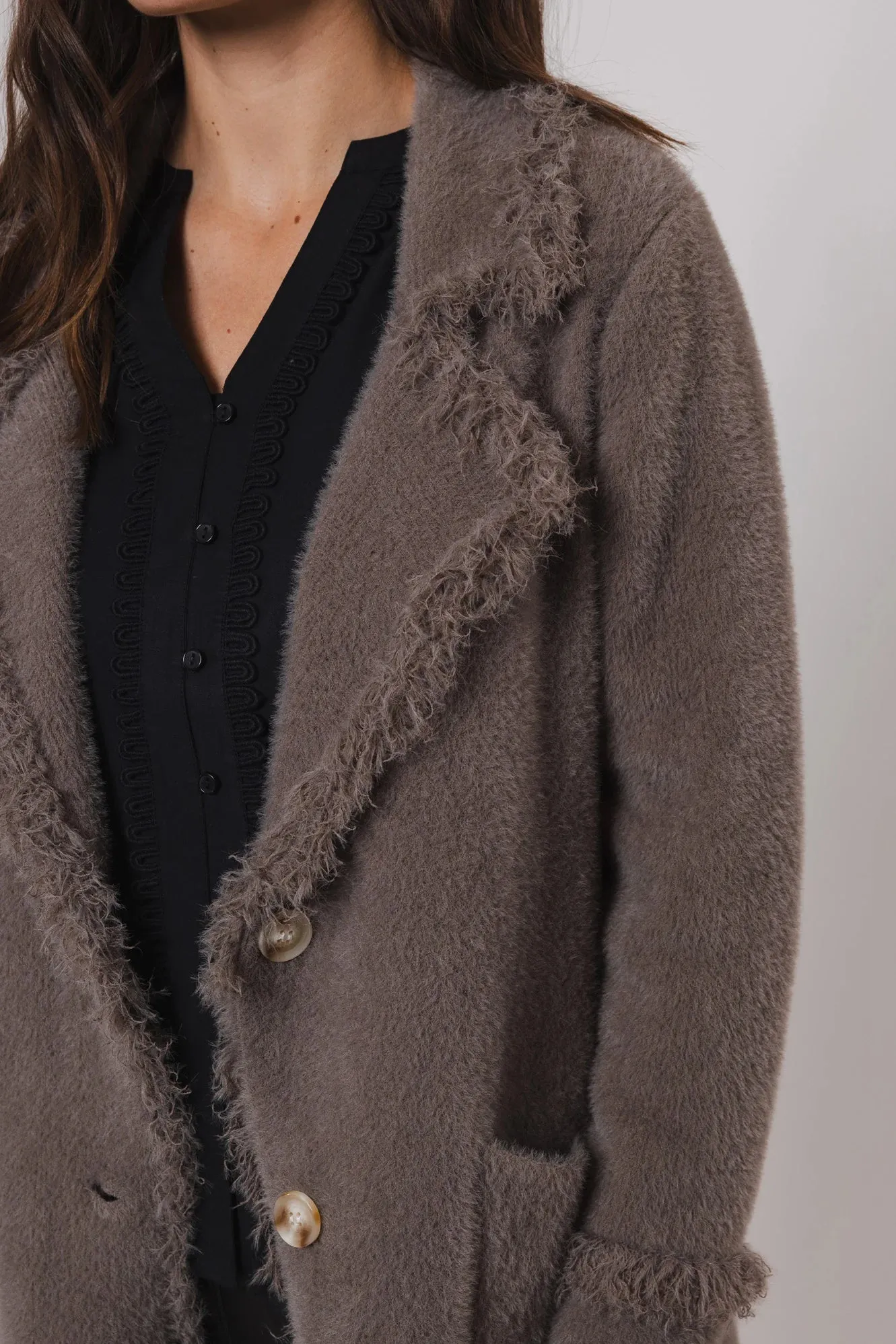 Catena Cardigan Taupe