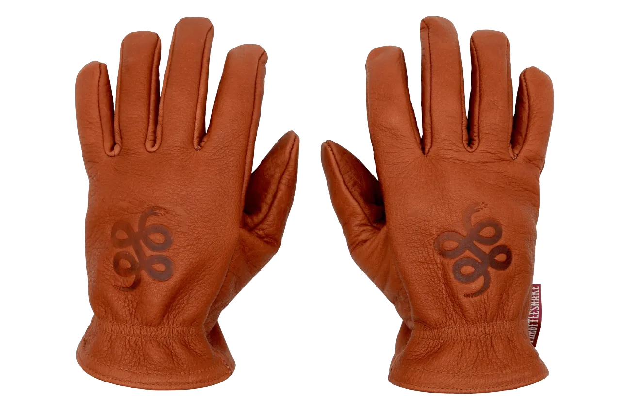 Cognac Buffalo Gloves † Road Roamer