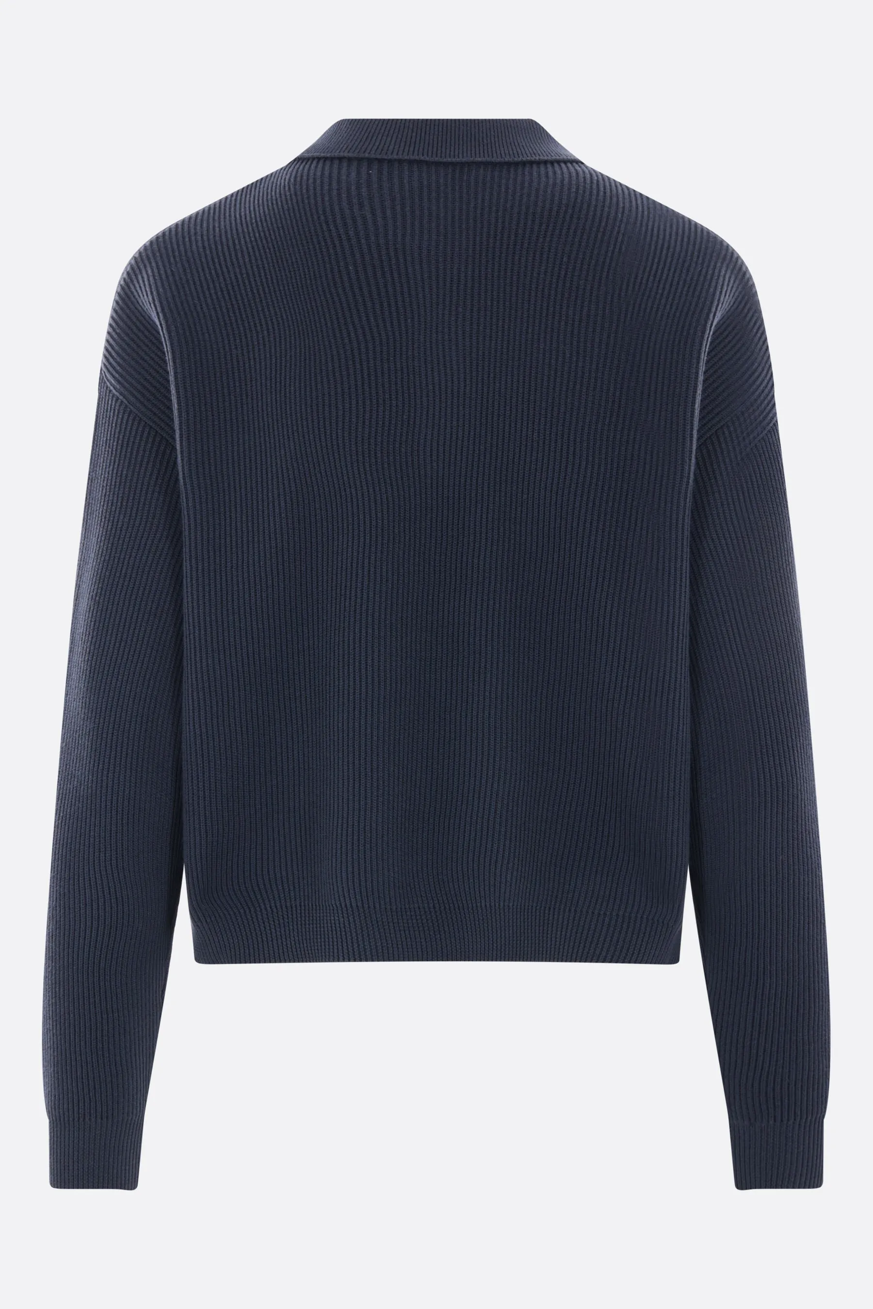 Cotton Polo Sweater