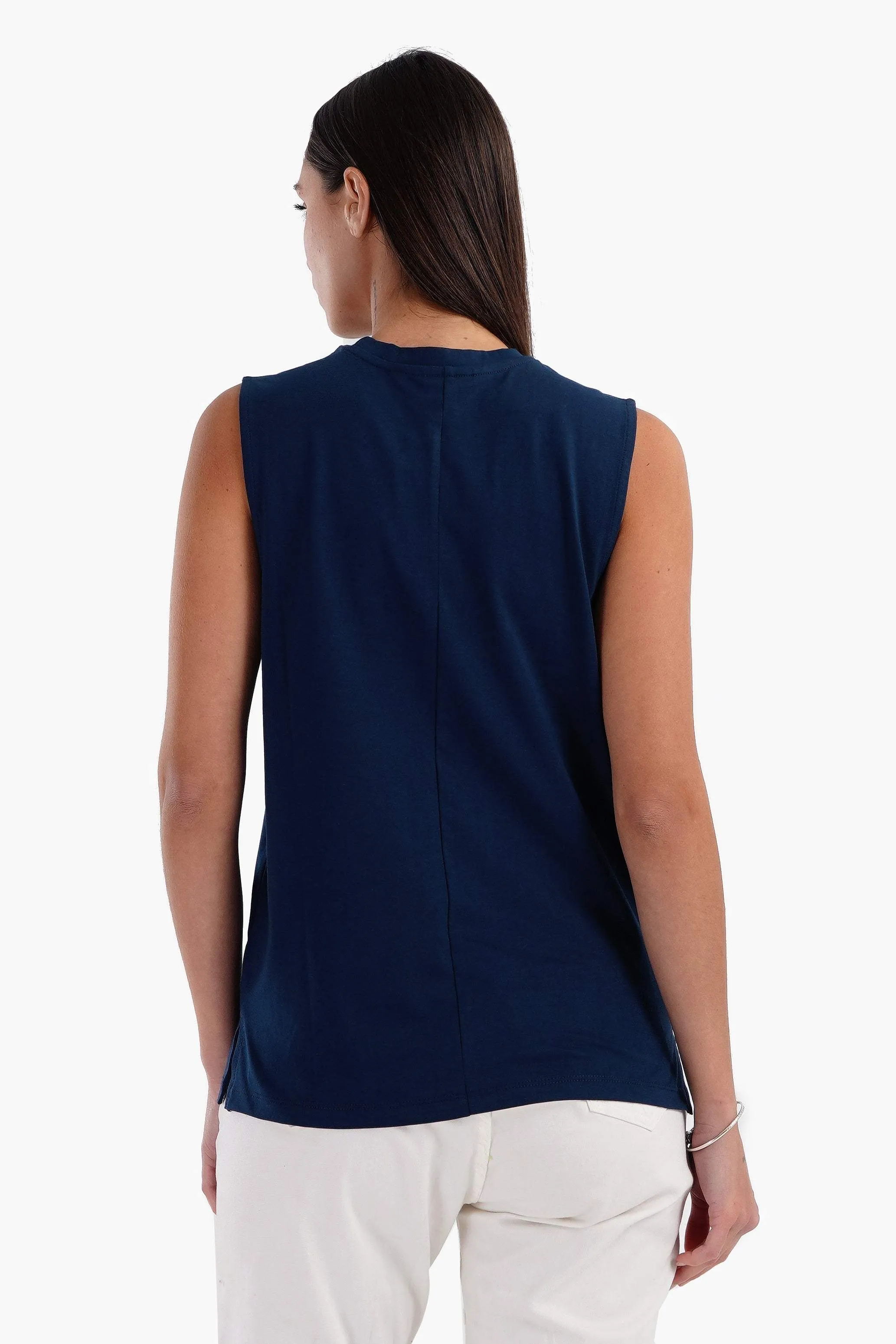 Cotton Soft Sleeveless T-Shirt