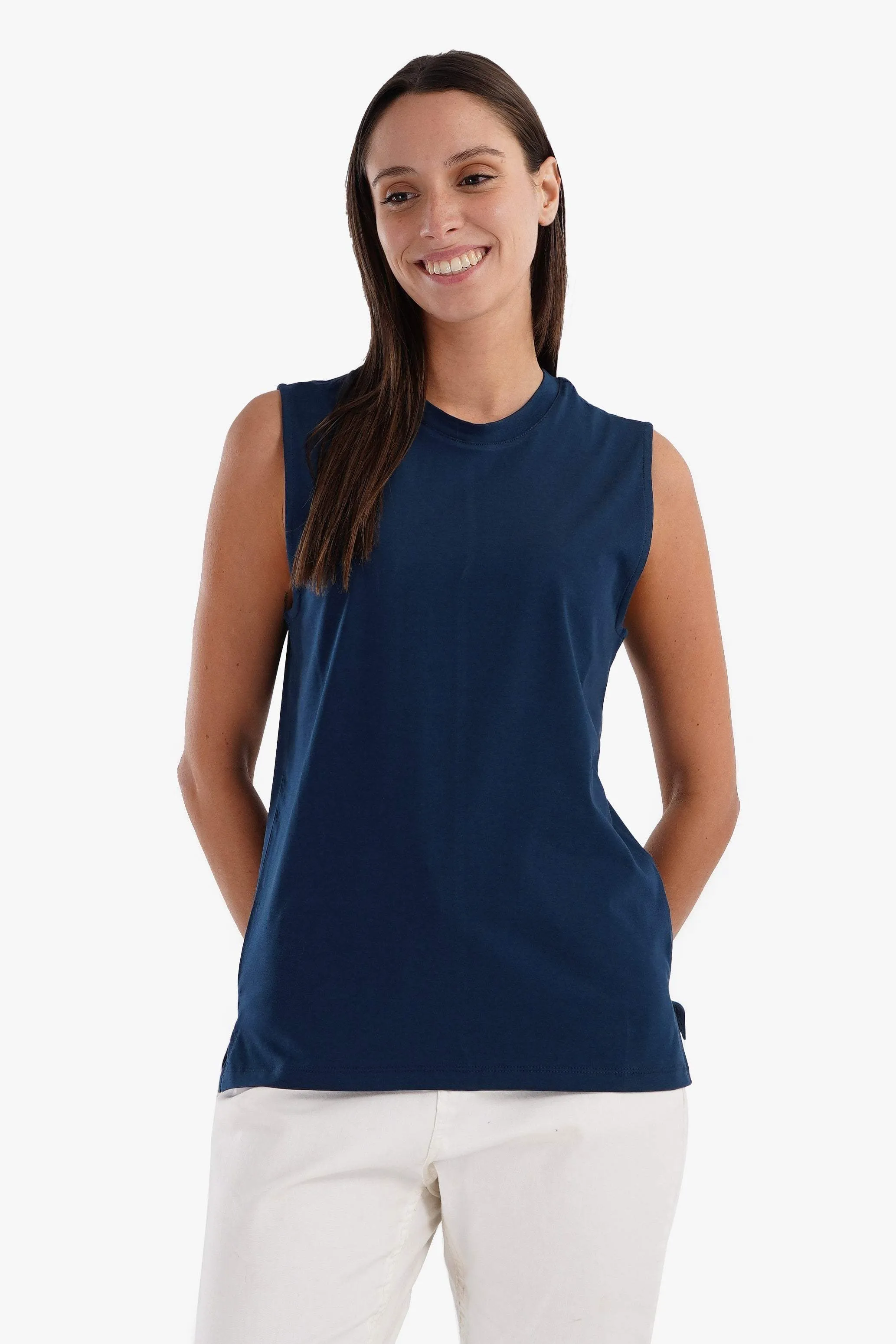 Cotton Soft Sleeveless T-Shirt