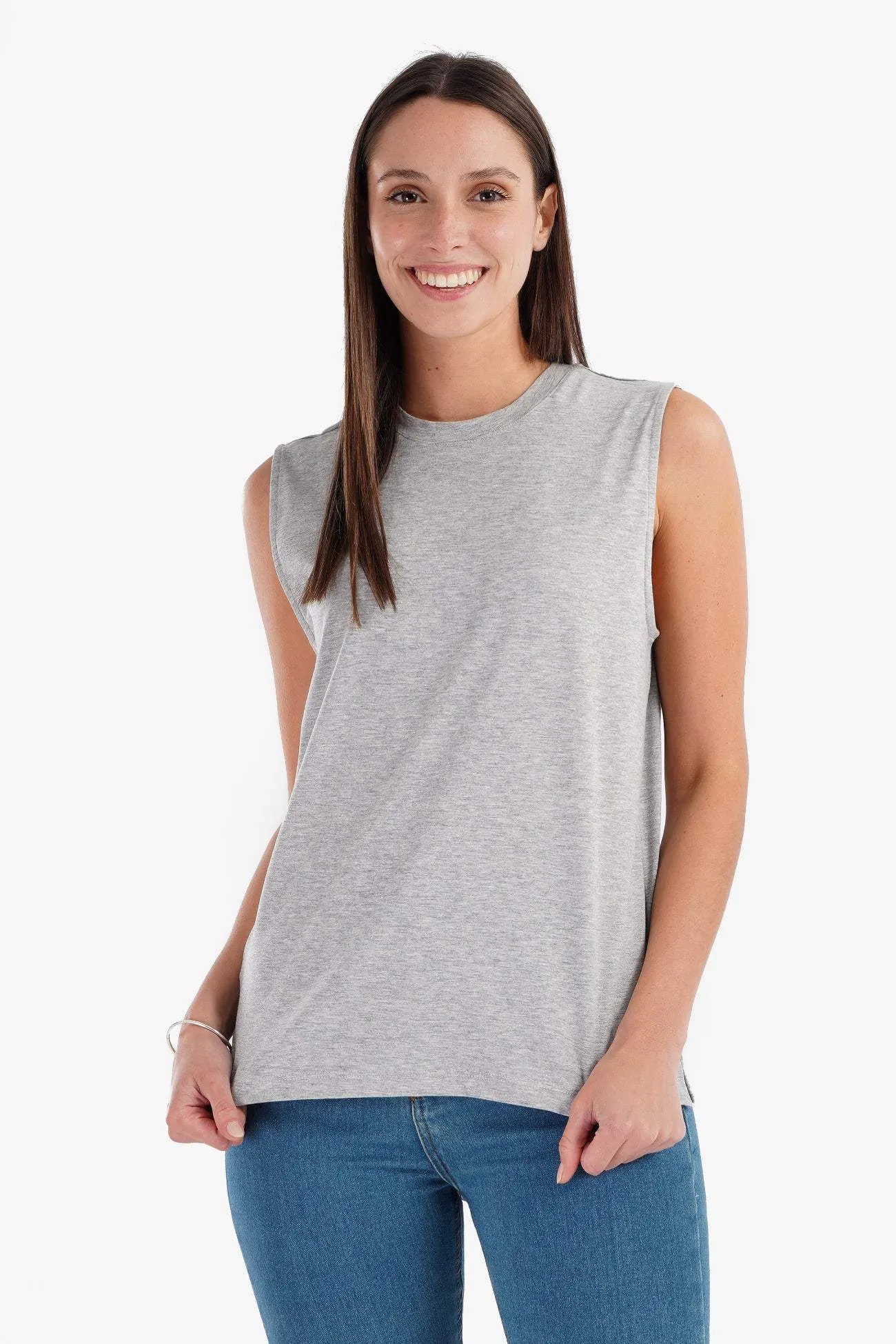 Cotton Soft Sleeveless T-Shirt