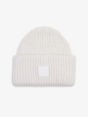 Cresta Rib Beanie in Egret