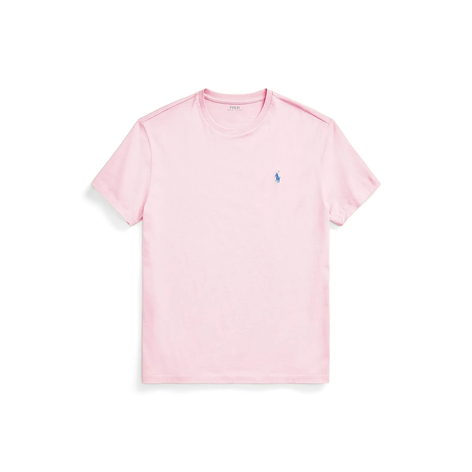 Custom Fit Jersey Crewneck T-Shirt - Pink