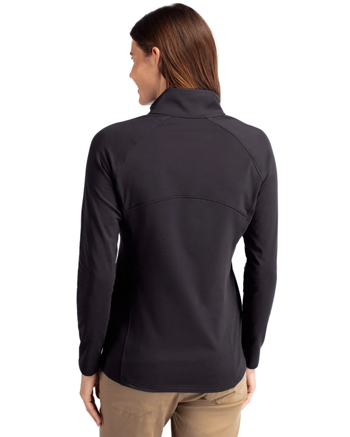 Cutter & Buck - Women's Adapt Eco Knit Half Zip Pullover