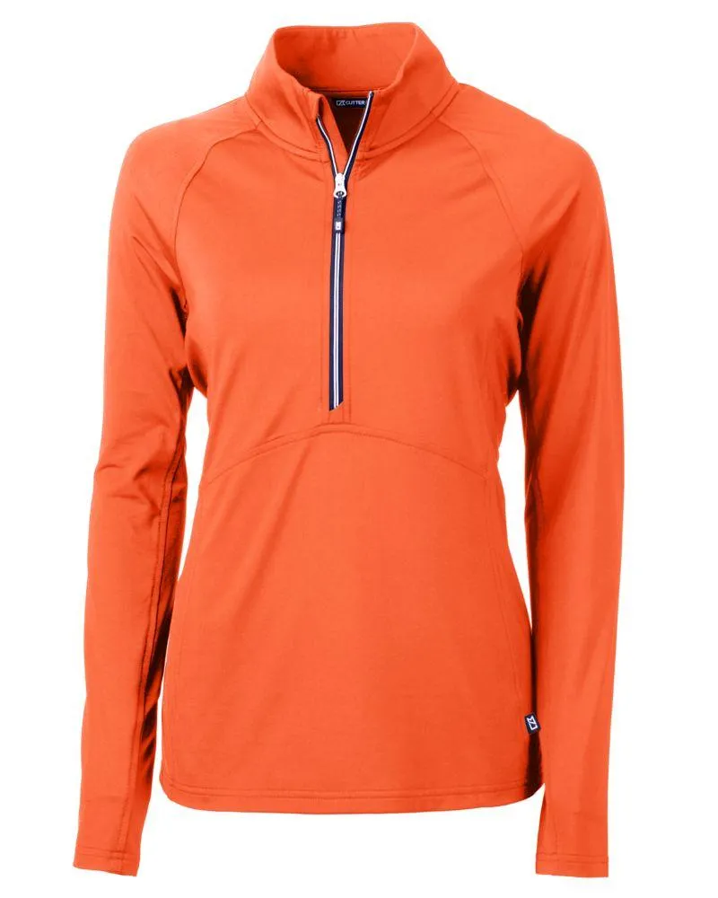 Cutter & Buck - Women's Adapt Eco Knit Half Zip Pullover