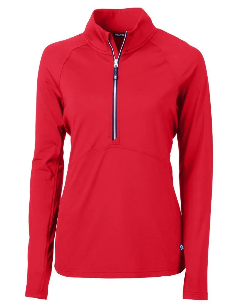 Cutter & Buck - Women's Adapt Eco Knit Half Zip Pullover