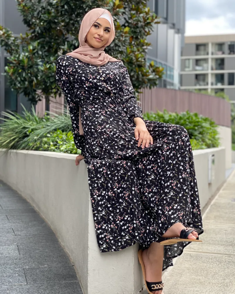 Daria Floral Maxi Dress