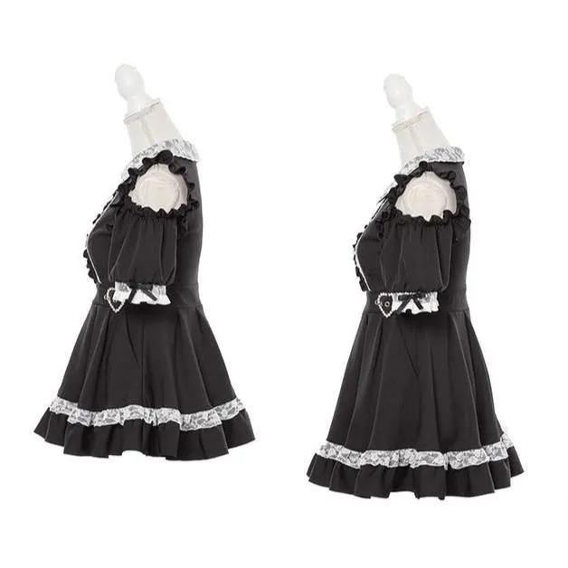 Dear My Love jirai kei off-shoulder frill dress