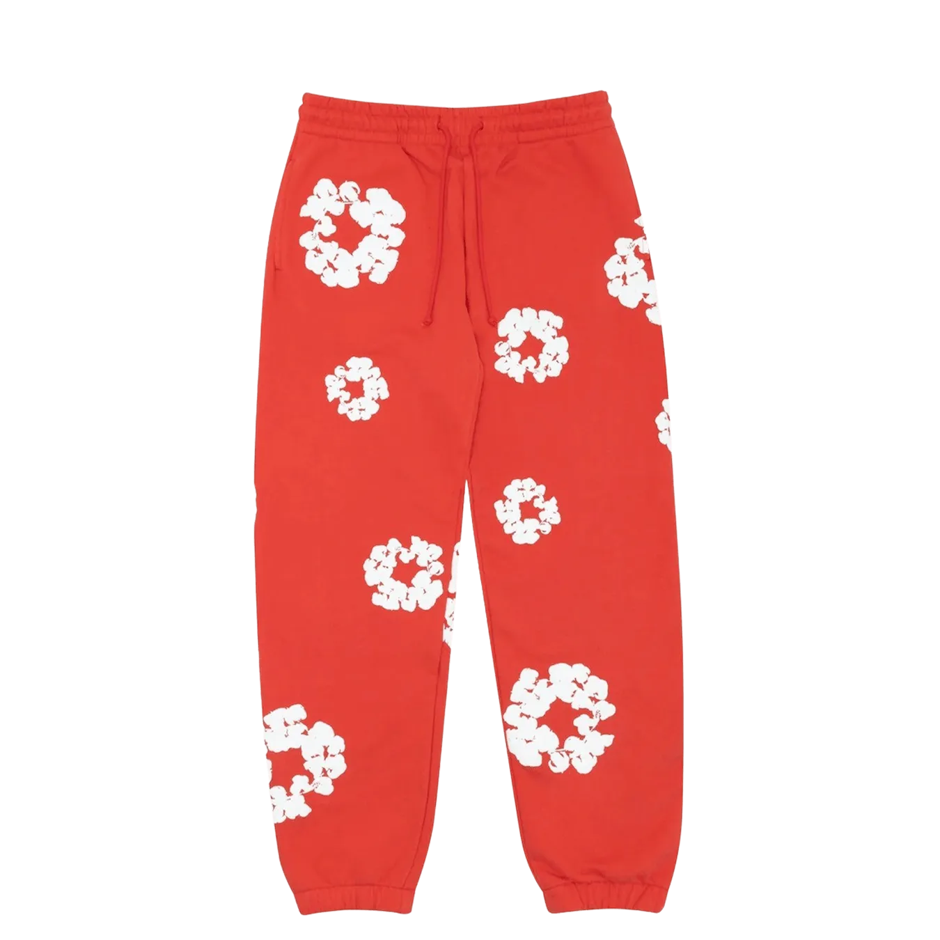 Denim Tears The Cotton Wreath Sweatpants 'Red'