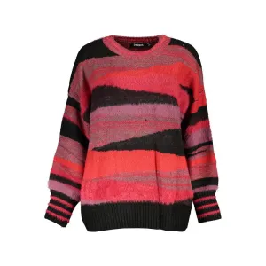 Desigual Chic Turtleneck Sweater with Contrast Details