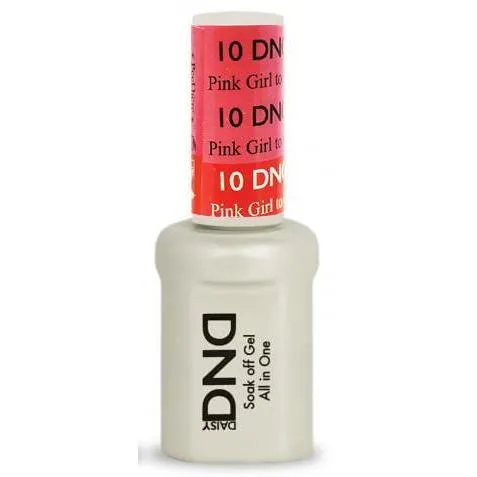 DND - Mood Change Gel - Pink Girl to Red 0.5 oz - #D10