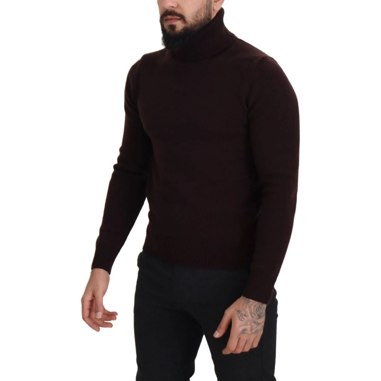 Dolce & Gabbana Elegant Turtleneck Wool Pullover Sweater