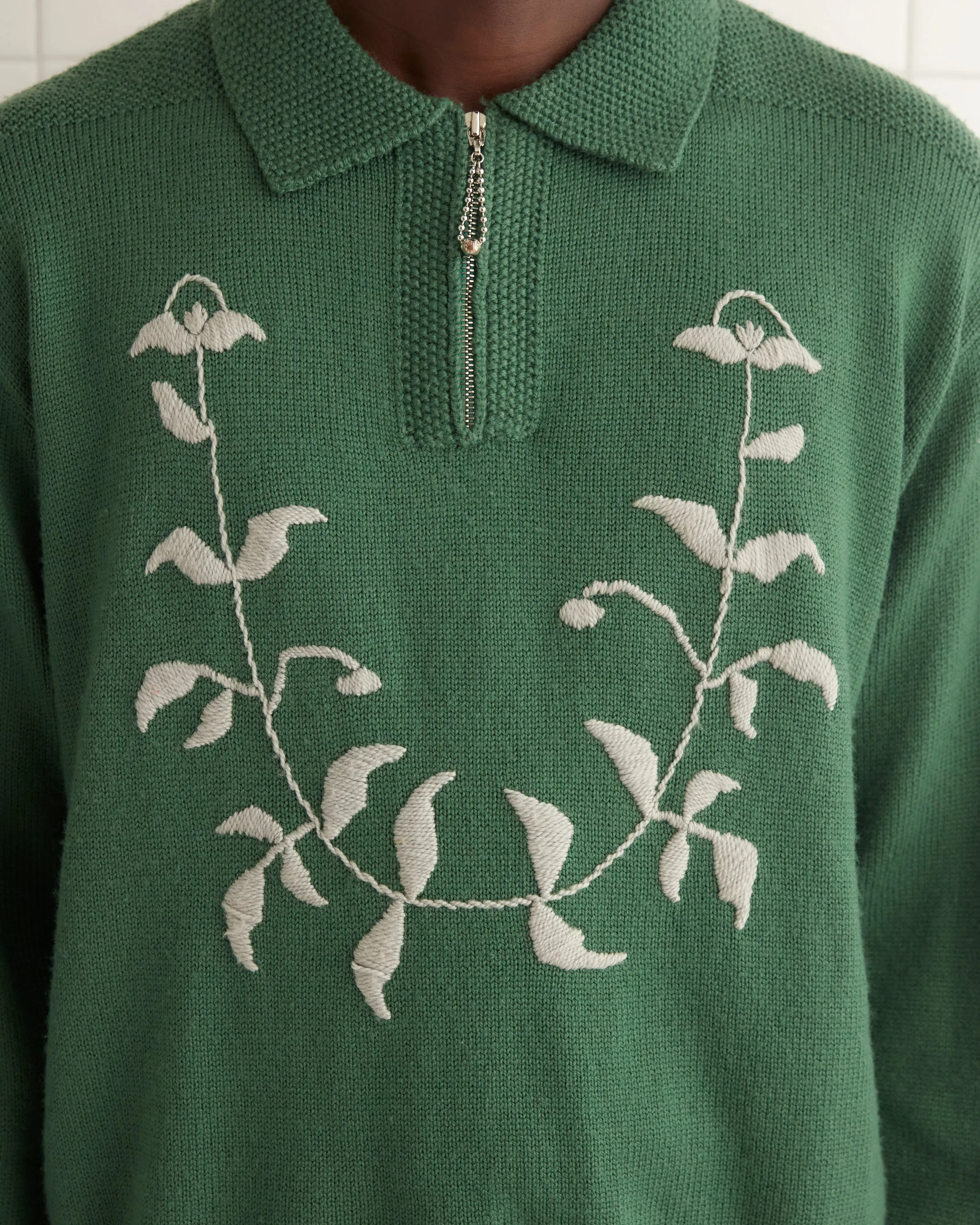 Floret Pullover - Green