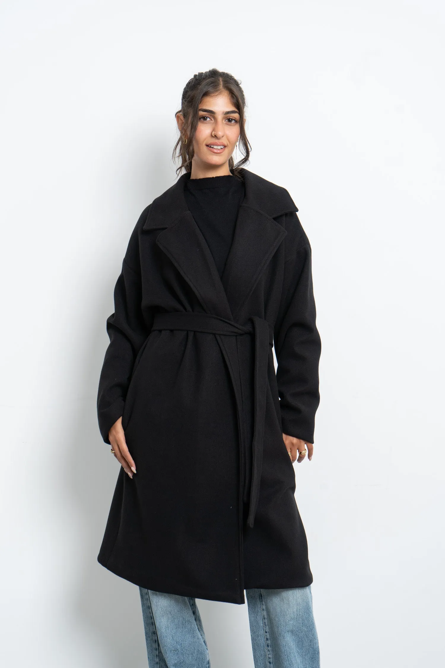 Fluffy Wool Coat - Mitcha Label