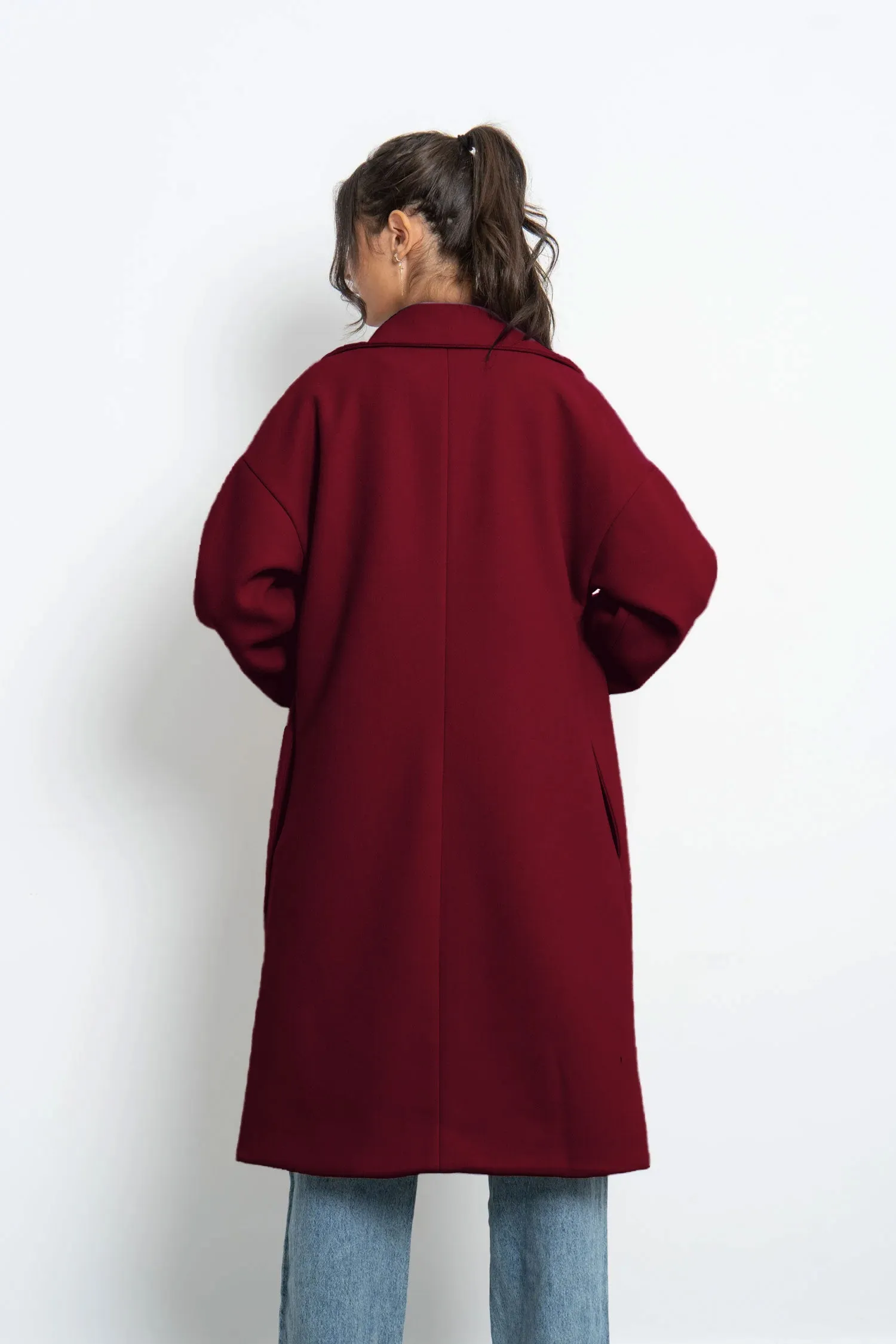 Fluffy Wool Coat - Mitcha Label