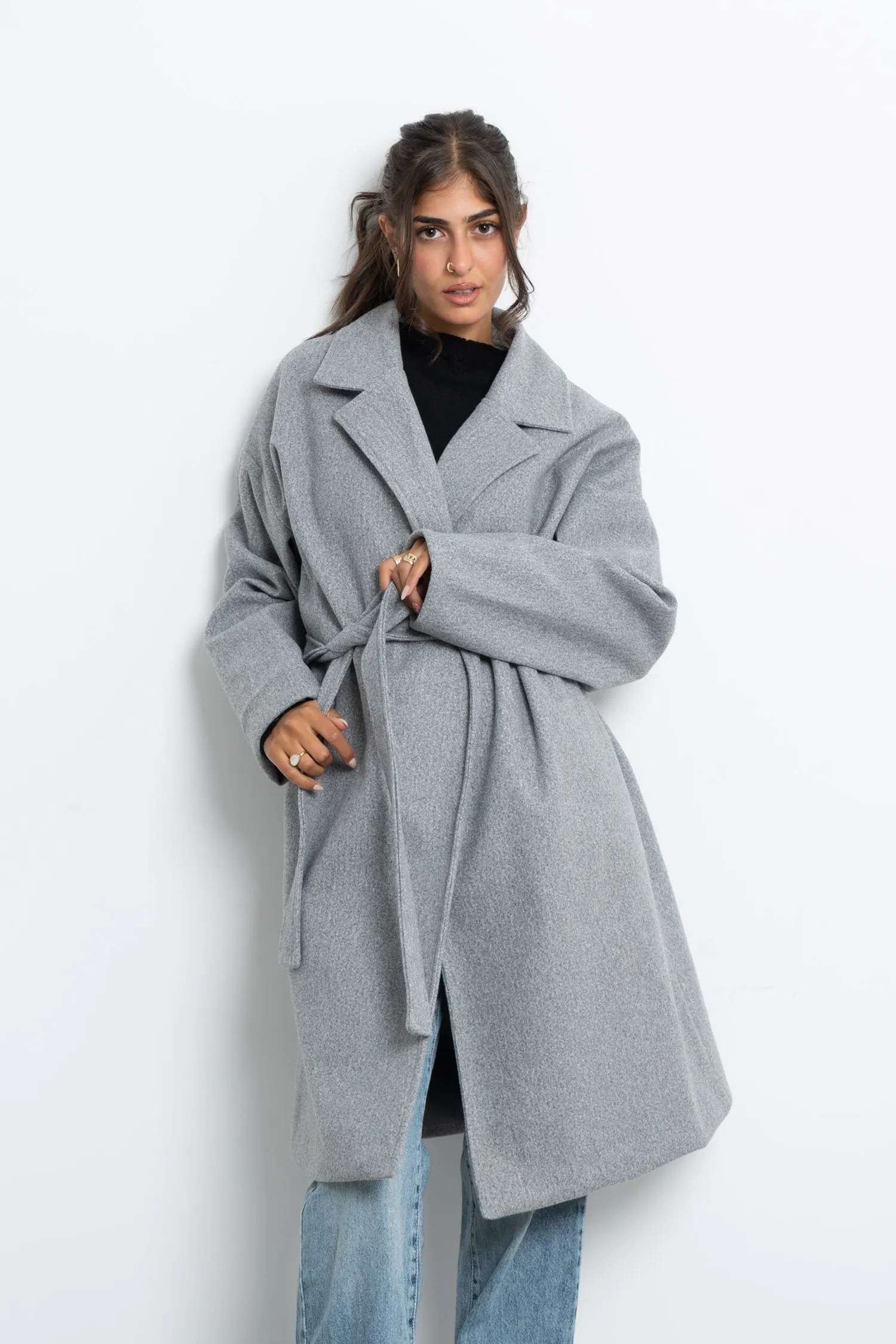 Fluffy Wool Coat - Mitcha Label