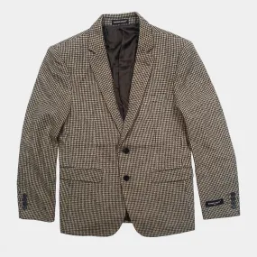 Francesco Smalto Brown Check Sports Jacket