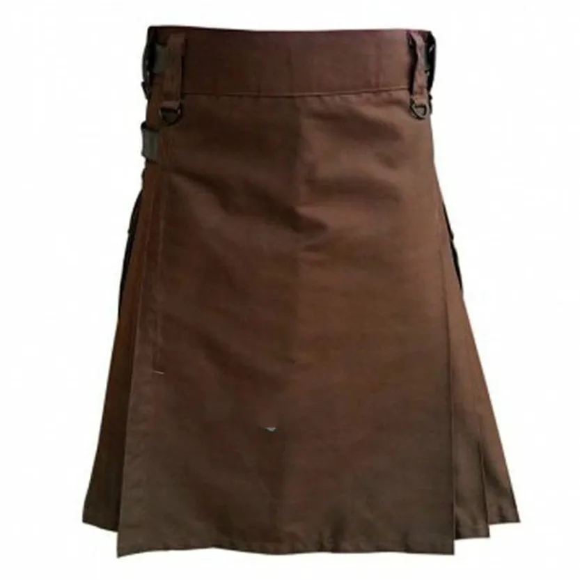 Funki Buys | Skirts | Men's Gothic Punk Pleated Cargo Utility Kilts