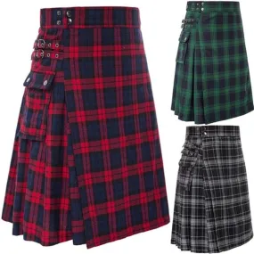 Funki Buys | Skirts | Men's Modern Highland Tartan Kilts | Gothic