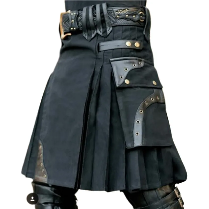 Funki Buys | Skirts | Men's Steampunk Cosplay Larp Utility Kilts