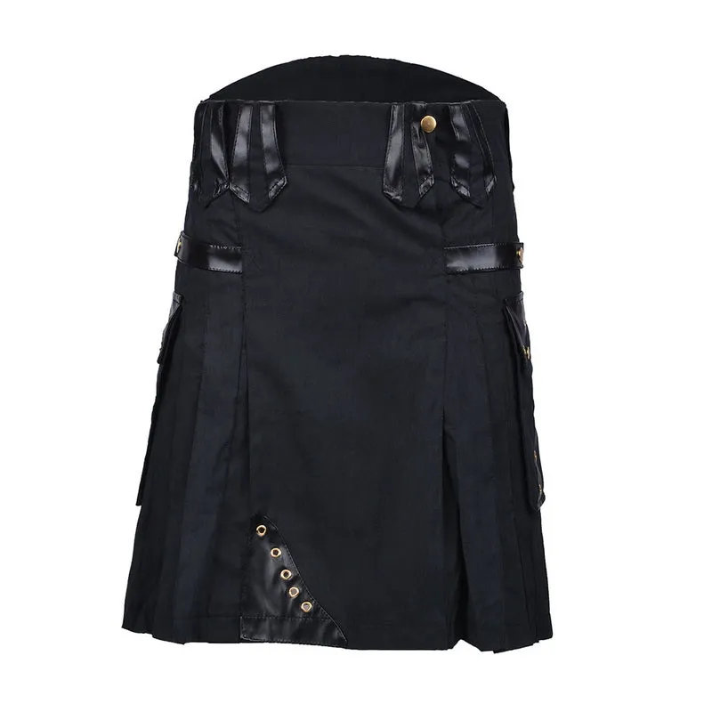 Funki Buys | Skirts | Men's Steampunk Cosplay Larp Utility Kilts