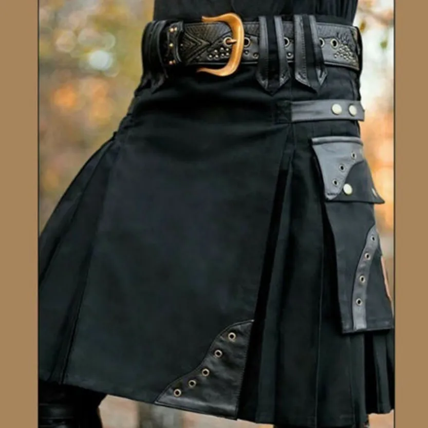 Funki Buys | Skirts | Men's Steampunk Cosplay Larp Utility Kilts