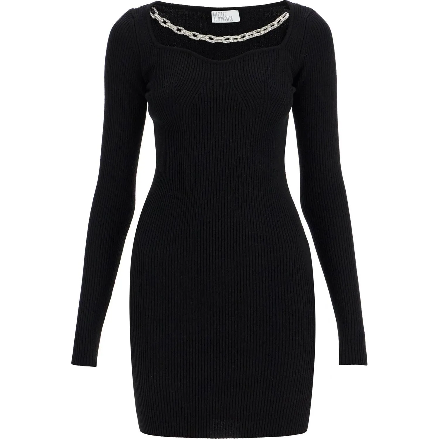 Giuseppe Di Morabito 'knit dress with chain detail